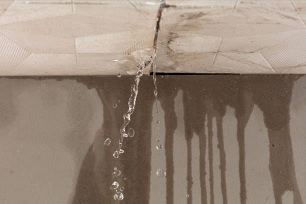 Professional Water Damage Restoration technician working in Bennett, NC